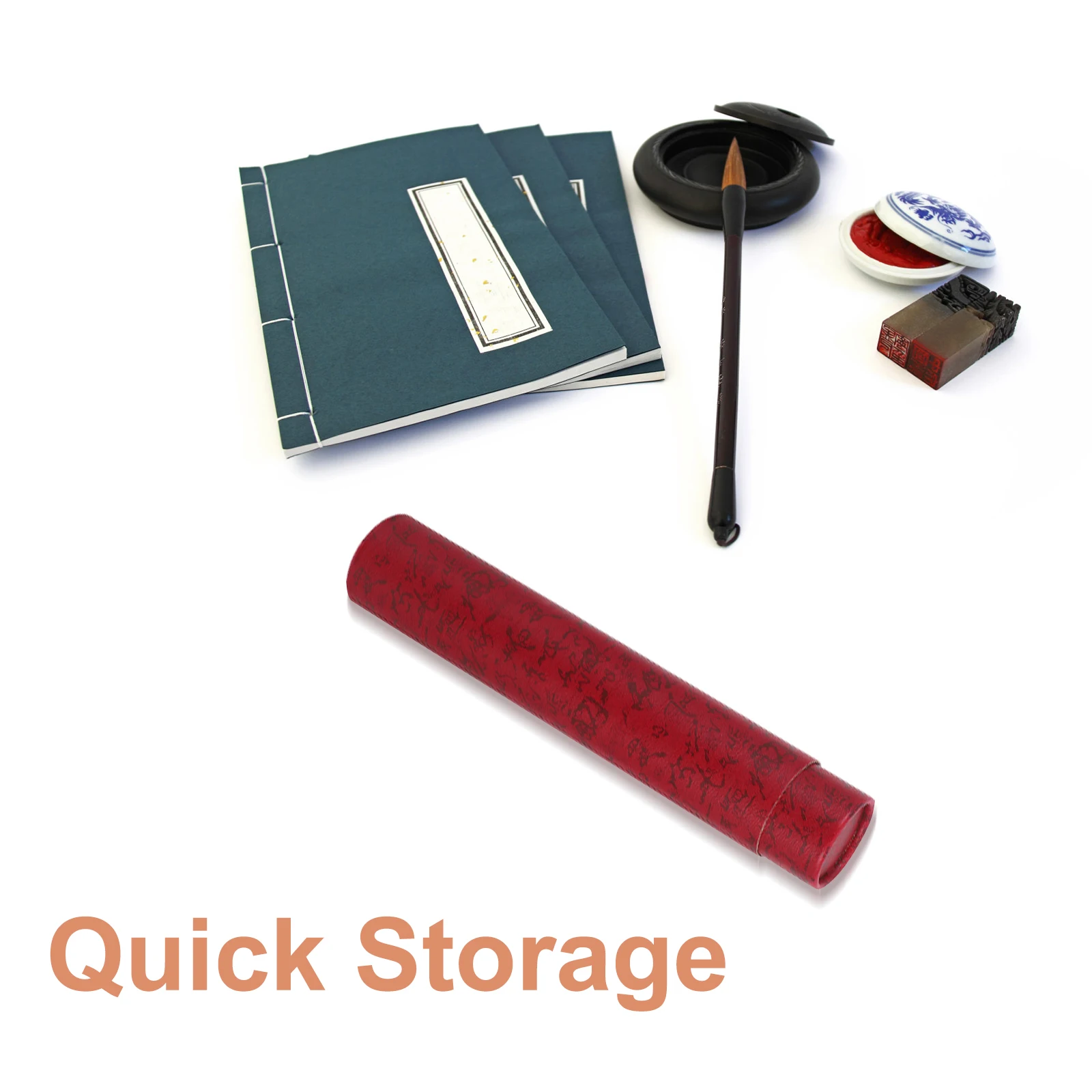 Expandable Paper Storage Tube for Artworks Posters Blueprints Documents Heavy Duty Cylindrical Case with Screw Caps Protection