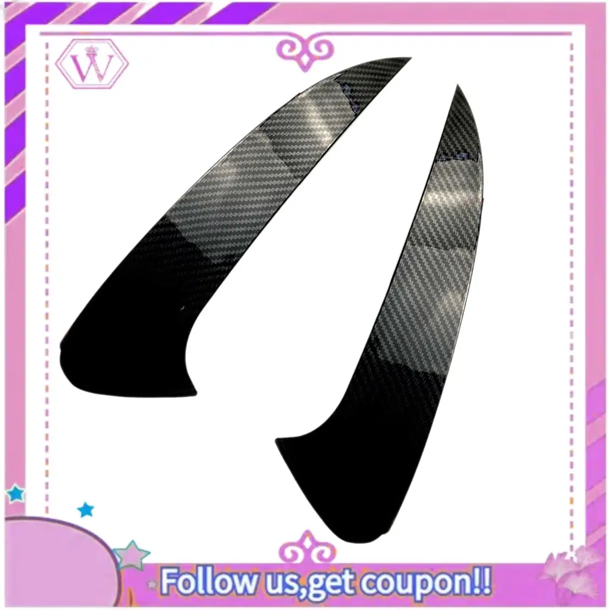 

Latest Rear Bumper Splitter Spoiler Rear Canard Air Vent Trim For Mercedes Benz GLE Coupe C292 2015 2016 2017 2018