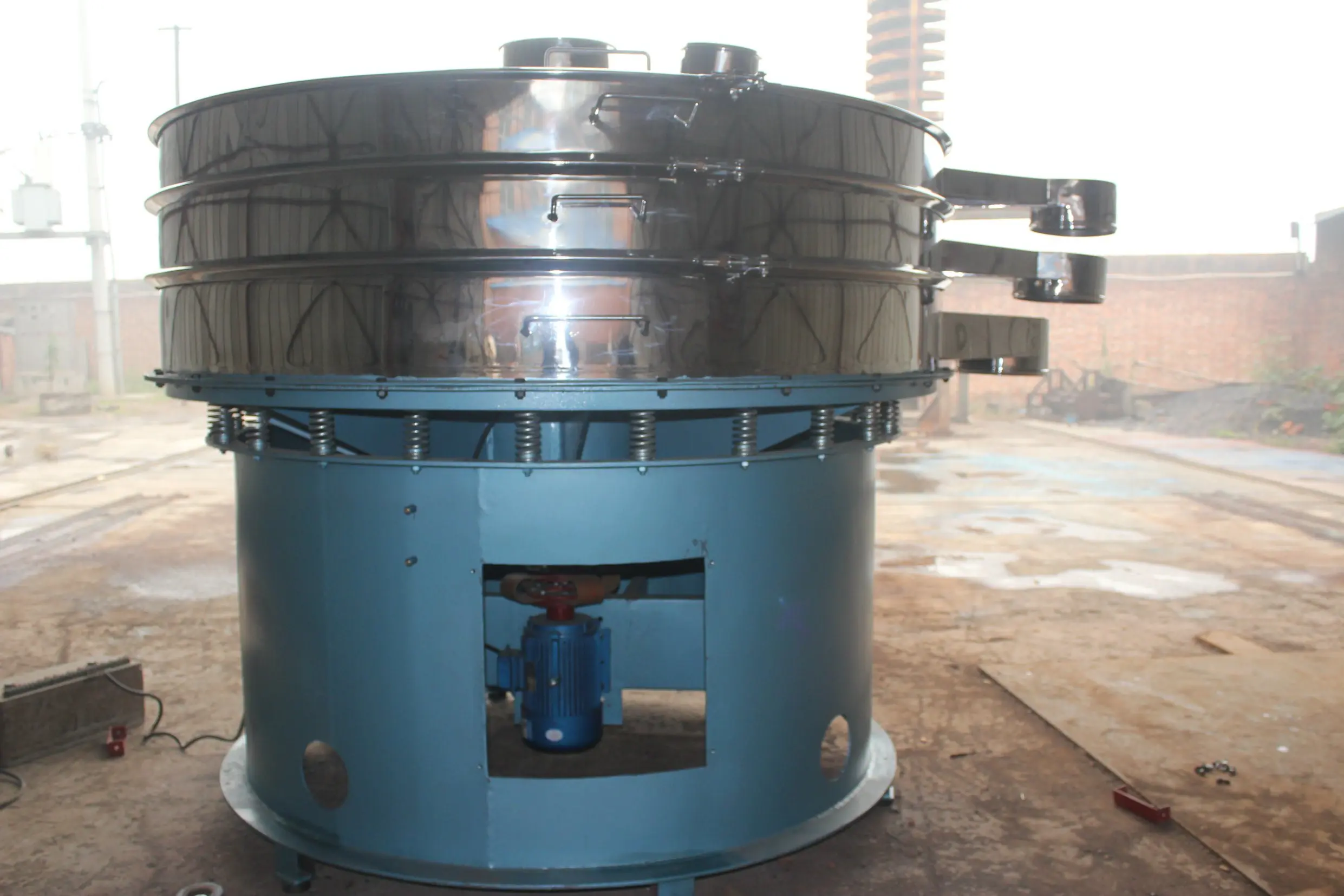 Motor vibratório vertical série Yzul confiável e durável com componentes de rolamento central diretamente da China