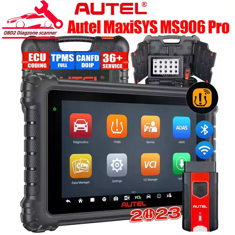 

Autel MaxiSYS MS906 Pro MS906P Advanced Car Diagnostic Tool Support ECU Coding and Active Test Upgrade Version of MS906BT