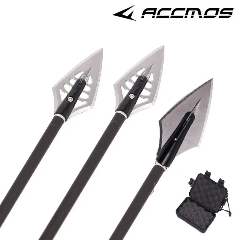 

Наконечники стрел для стрельбы из лука, наконечники для Broadhead, аксессуары для стрел для составного лука для арбалетов, 150 г, 168 г, 6 шт., 12 шт.