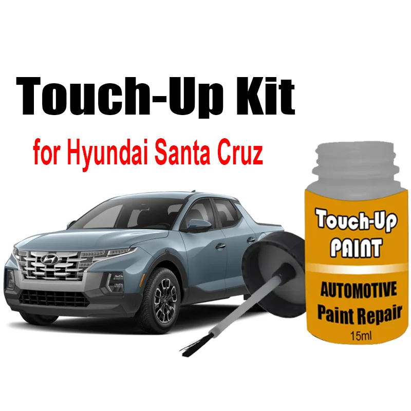 

Car Touch-Up Paint Kit (with brush) for Hyundai Santa Cruz Paint Scratch Remover Car Paint Care Accessories