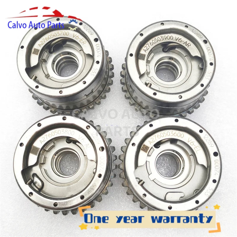 

4PCS Camshaft Actuator Adjuster A2760503600 A27605003700 A27605003800 A27605003900 For Mercedes-Benz W212 W204 CLS400 E350 E400