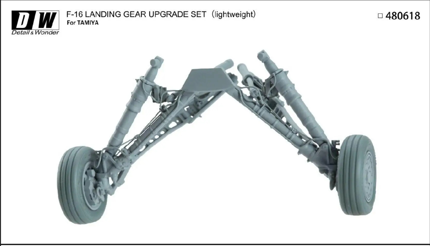 DETAIL& WONDER 480618 1/48 F-16 LANDING GEAR UPGRADE SET  3D Printed