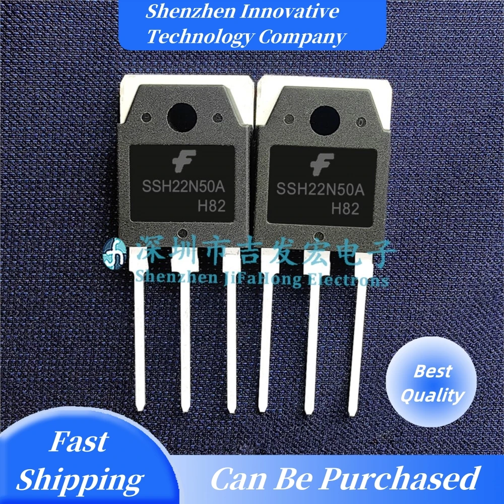 10PCS SSH22N50A  TO-3P 500V 22A Best Quality   Fast Shipping In Stock