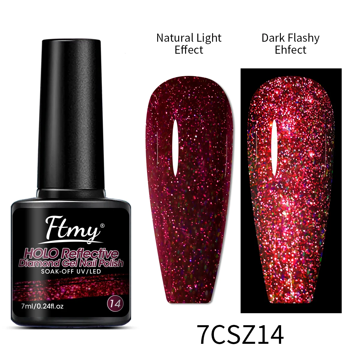 Vernis à ongles en Gel Diamond Crush pour la saint-valentin, vernis Gel à paillettes réfléchissantes, couche transparente en Gel Semi-Permanent scintillant, Dip-i, 7ml