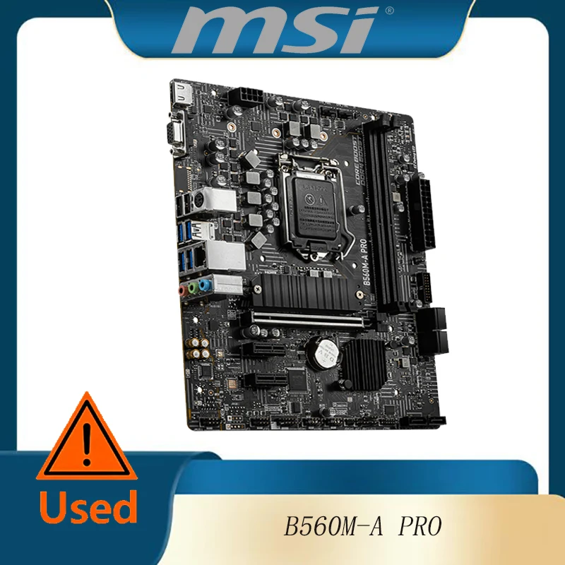 

Материнская плата MSI B560M-A PRO Intel B560 LGA 1200, micro ATX
