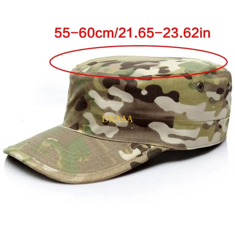 Zielone czapki w stylu kadetów DXAA Regulowane unisex na zewnątrz wentylowany projekt czapki