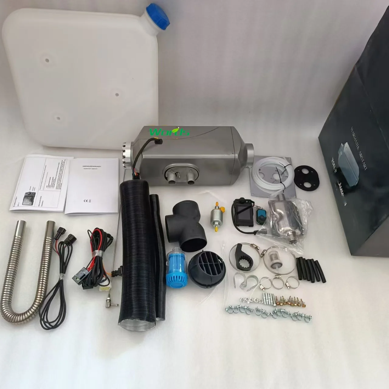 2kw 5kw 8kw 2024 Top Leader 12V 24V Diesel Air Standkachel Vergelijkbaar met Eberspacher Technologie