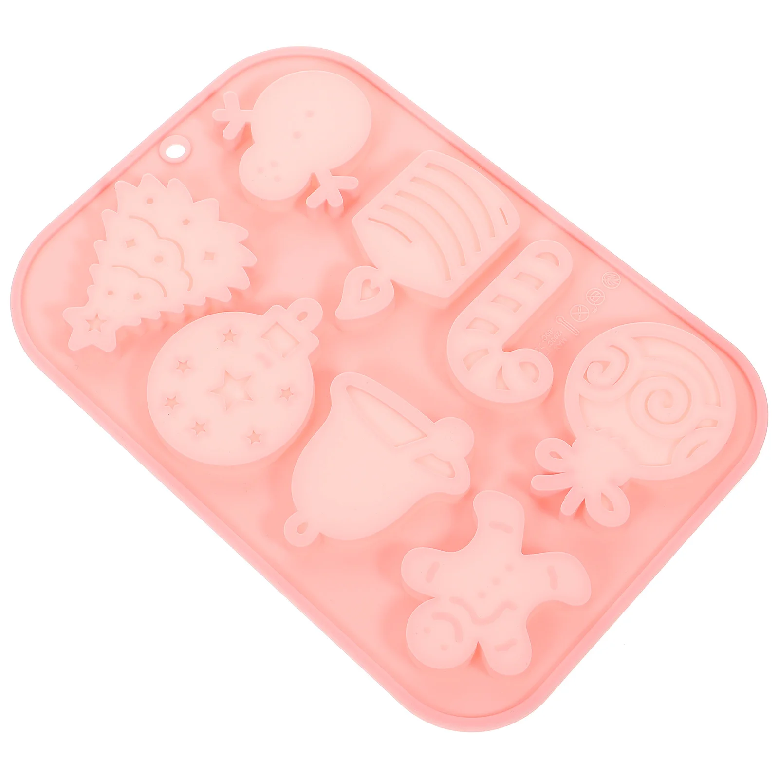 Siliconen kerstvorm voor chocoladebakken Decor Creatieve koekjesgebak Gereedschappen Scheurbestendig Langdurig