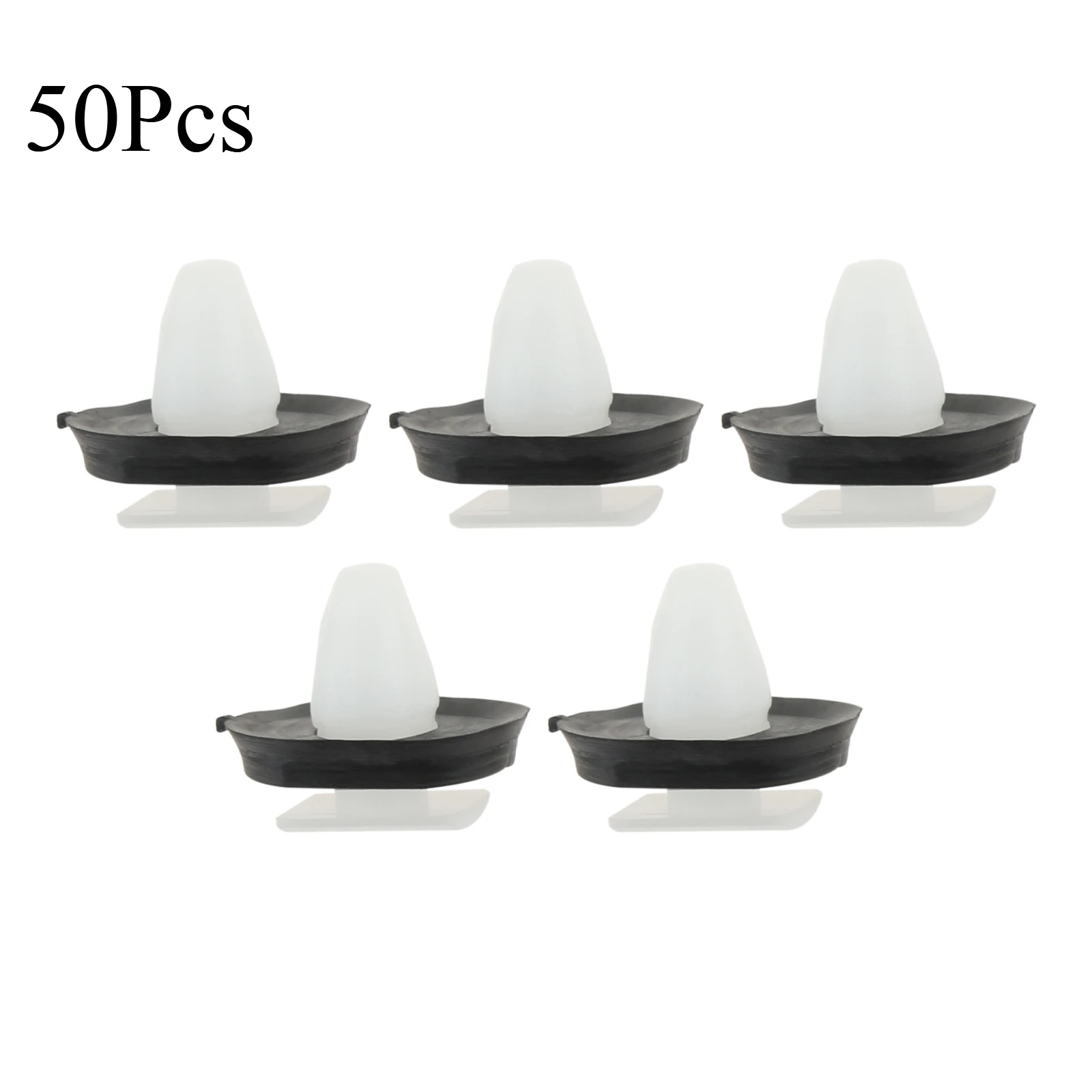 50Pcs Car Exterior Side Moulding Rub Bumpstrip Clips Lower Door Trim Clips for Fiat Ducato Fastener Car Accessories