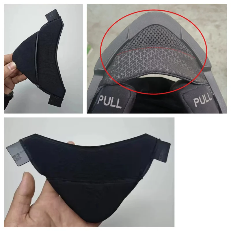 For LS2 MX436 PIONEER EVO Modified Chin Rest Windshield Cloth Noise-reducing MX436 Helmet Replacement Parts