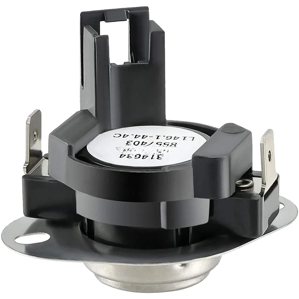 

Термостат для сушилок бытовой техники, запчасть для ремонта, черный, с защитой от перегрева