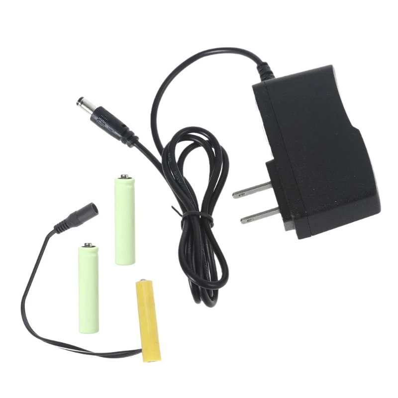 AAA Battery Eliminators Replace 3 AAA Battery Power Supply Adapter 4.5V for Detector LED Light,Thermostat,Table Lamp