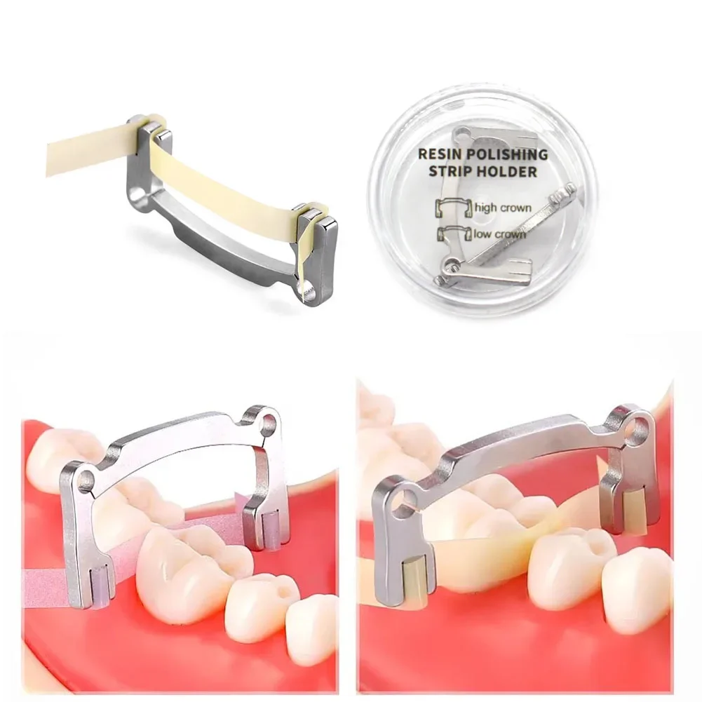 

Multi-types Dental Polishing Strips Resin Polishing Strips Holder Set Interdental Teeth Grinding Sanding Shaping Abrasive Strip