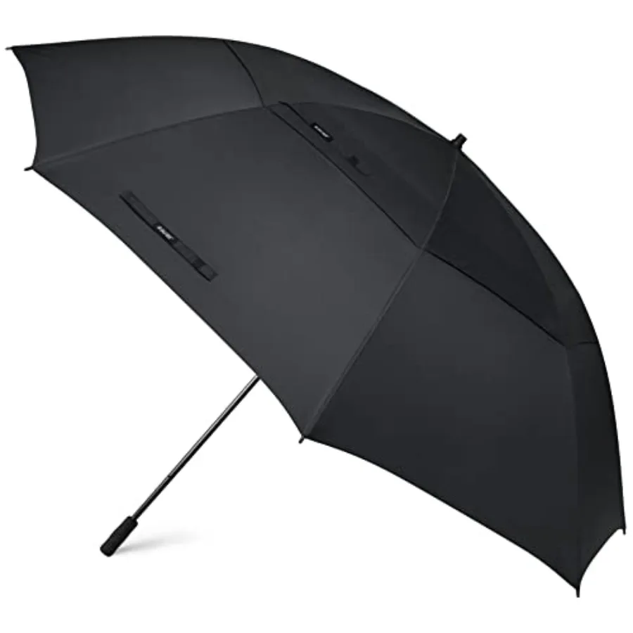

G4Free 80 Inch Huge Large Oversize Golf Umbrella Double Canopy Vented Windproof Stick Umbrellas, 6.6 Ft Heavy Duty for Outdoor