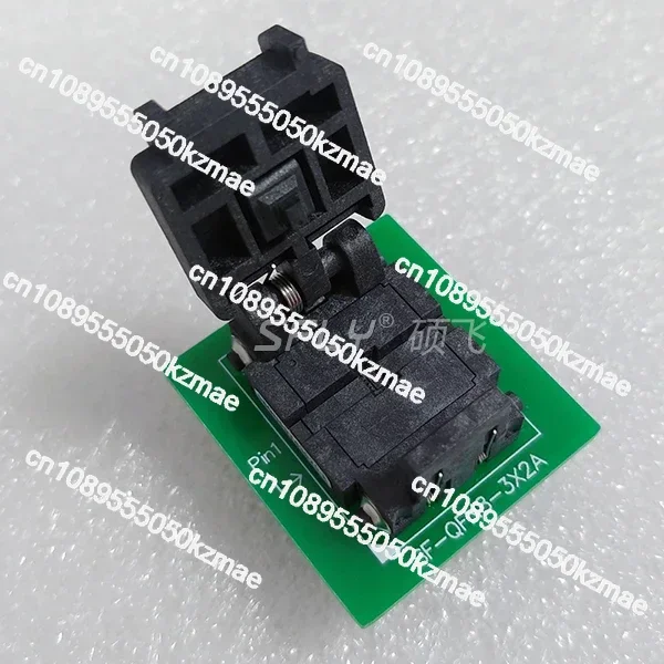 

В НАЛИЧИИ USON8, UDFN8, QFN8_3*2 TO DIP8 Розетка для программирования (импортная розетка)