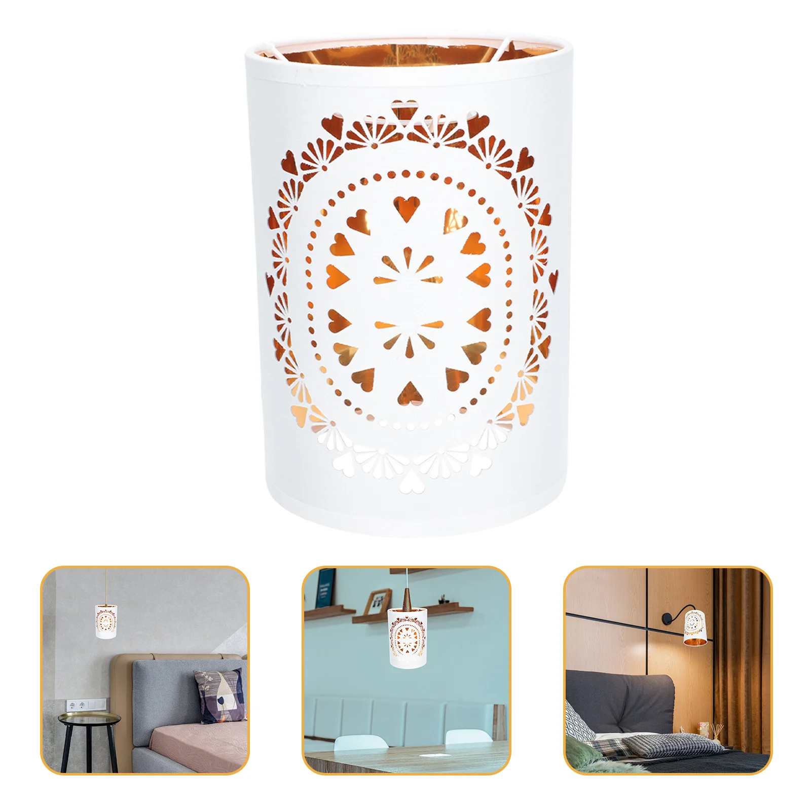 Abat-jour rétro Simple en tissu pour la maison, couverture de lampe décorative anti-poussière pour lampe de Table de chambre à coucher, abat-jour Simple