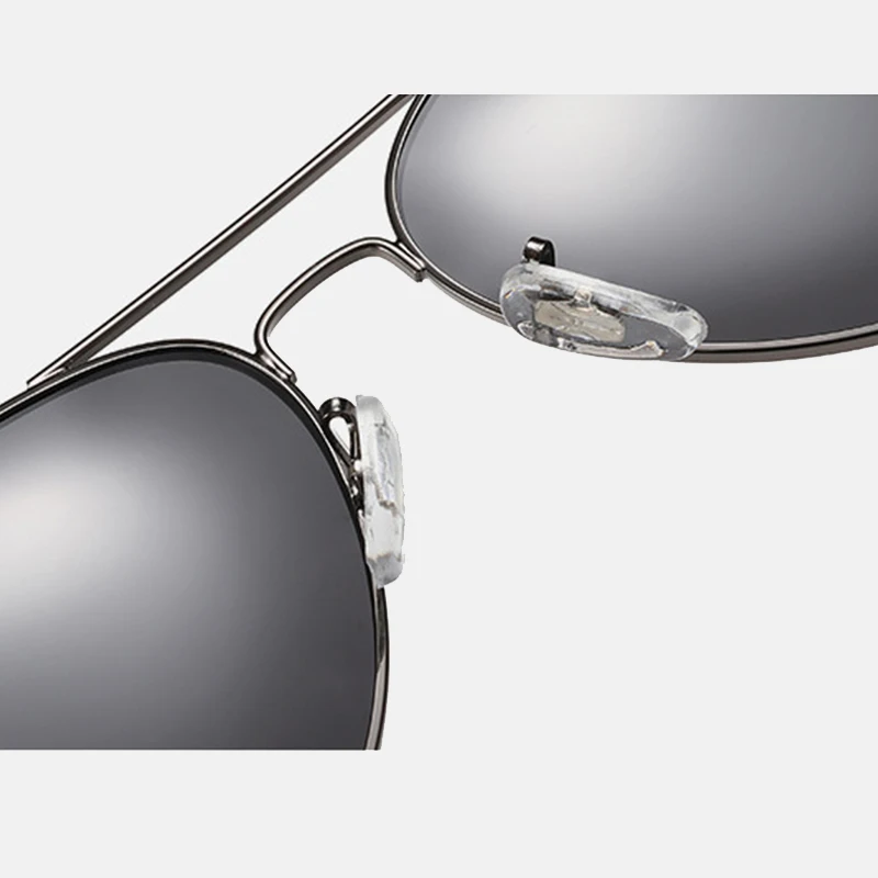 الكلاسيكية الطيار الاستقطاب النظارات الشمسية الرجال الفاخرة المعادن الأسود الطيران نظارات شمسية الذكور موضة القيادة عطلة ظلال UV400