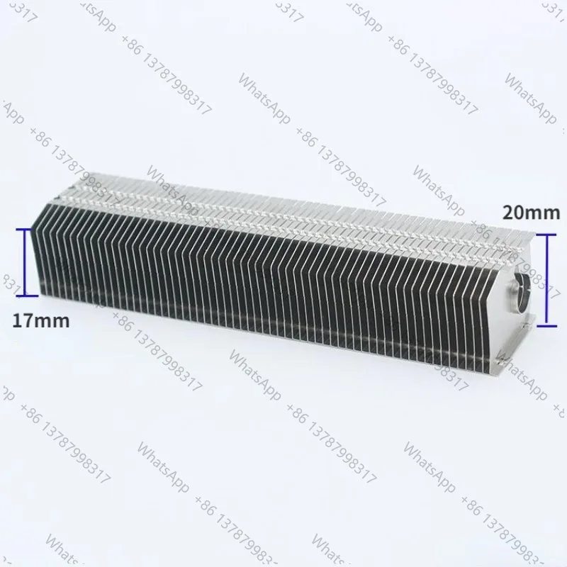 new Aluminum heat sink Heat fin for 8mm heat pipe 26×110mm Personal Care Appliance Parts