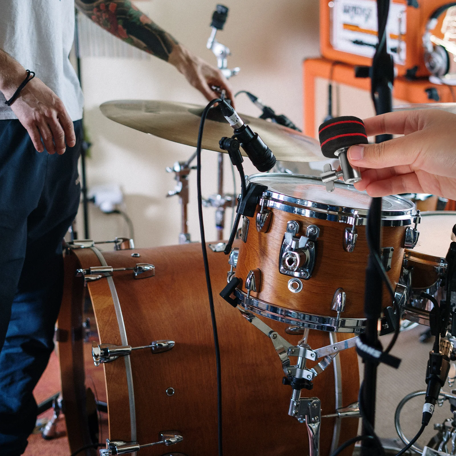 

Drum Kit Accessories Hi Hat Clutch Drums and Components Hardware Parts Jazz Replacement Handbag