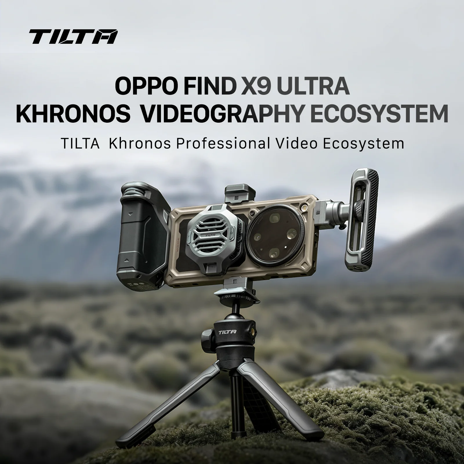 

ПРЕДЗАКАЗ: Комплект TILTA Khronos Creator Kit для OPPO Find X9 Ultra с адаптером для фильтров 67 мм, рукояткой Focous PD, быстросъемной ручкой-штативом