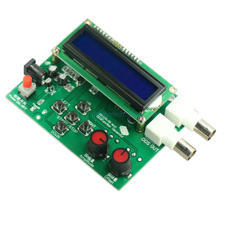 Medidor de frecuencia de 1Hz-65534Hz, generador de señal de función DDS, módulo generador de frecuencia, diente de sierra cuadrado sinusoidal, módulo de onda triangular