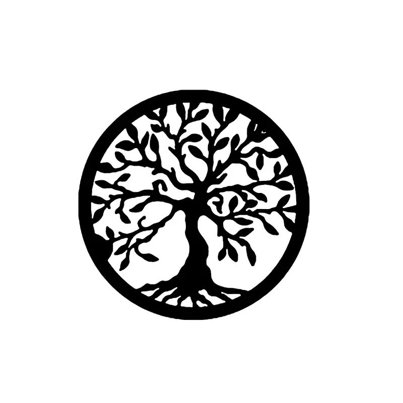 

Personality Tree of Life Decal Car Bumper Window Luggage Compartment Vinyl Art Car Decoration, 10cm