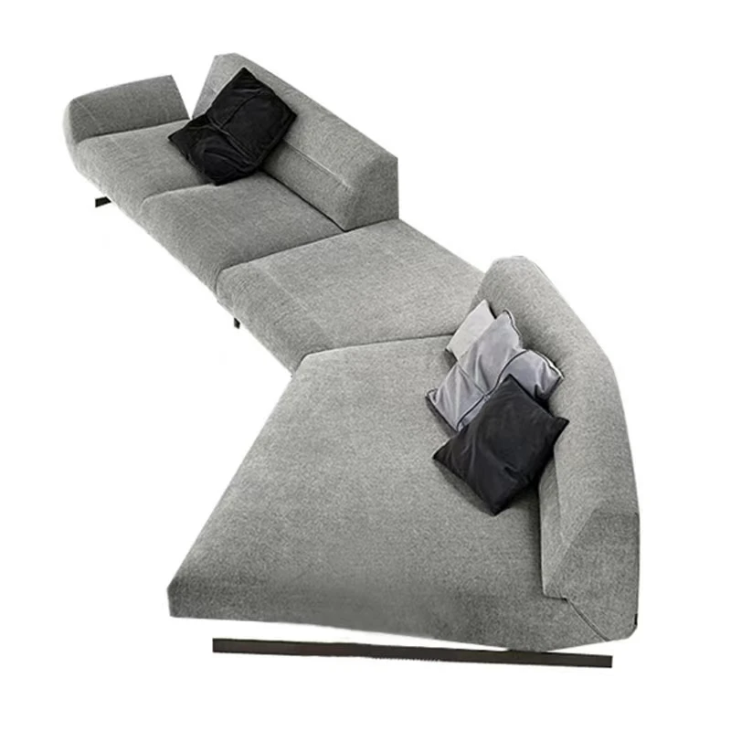 

ey-Home Furniture Sectional Sofa Set 7 Seater Designer Modern High Grade Leather Sofa#