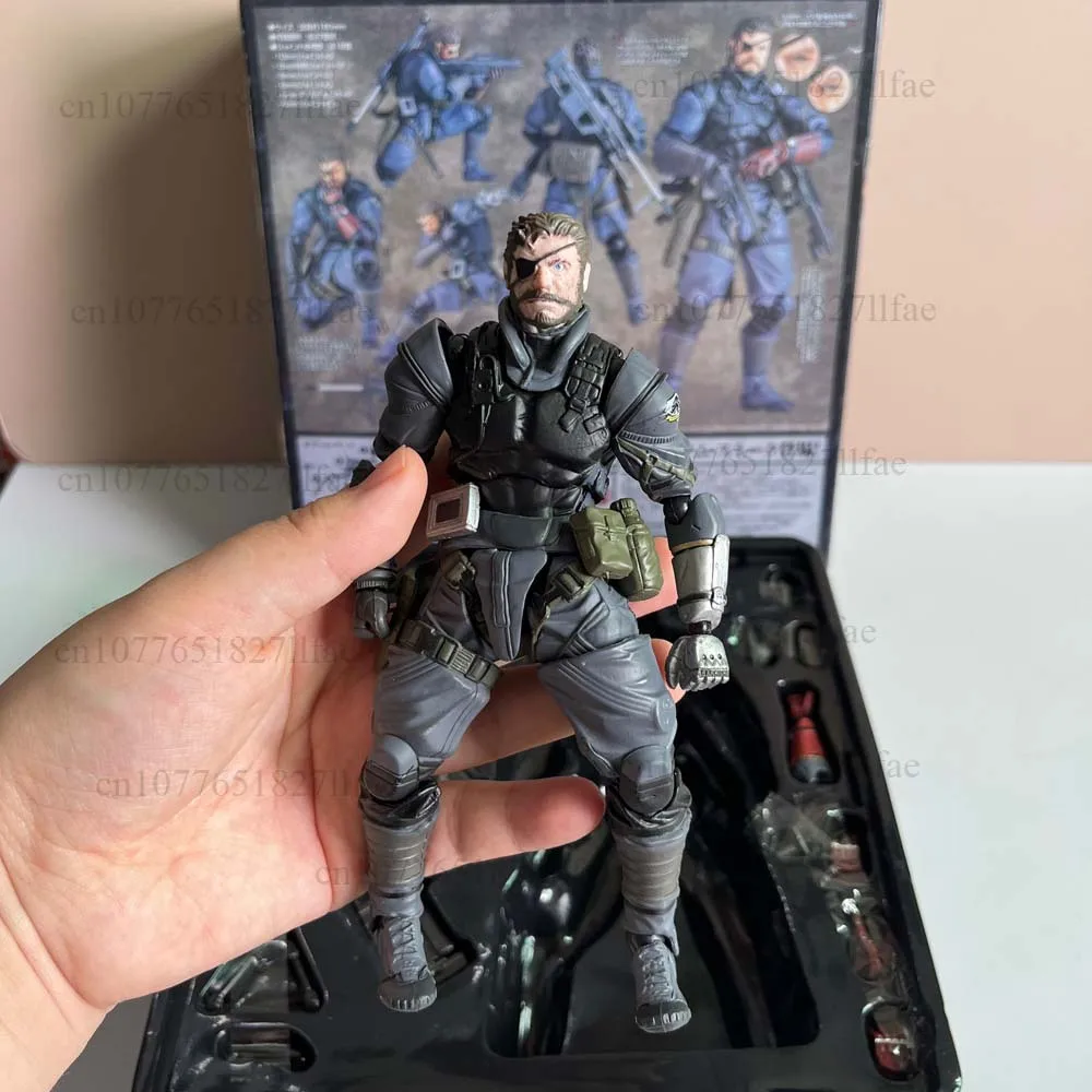 Powered By Revoltech Union Creative Metal Gear Solid V The Phantom Pain Venom Snake Action Figure Vulcanlog Committee Model Toys