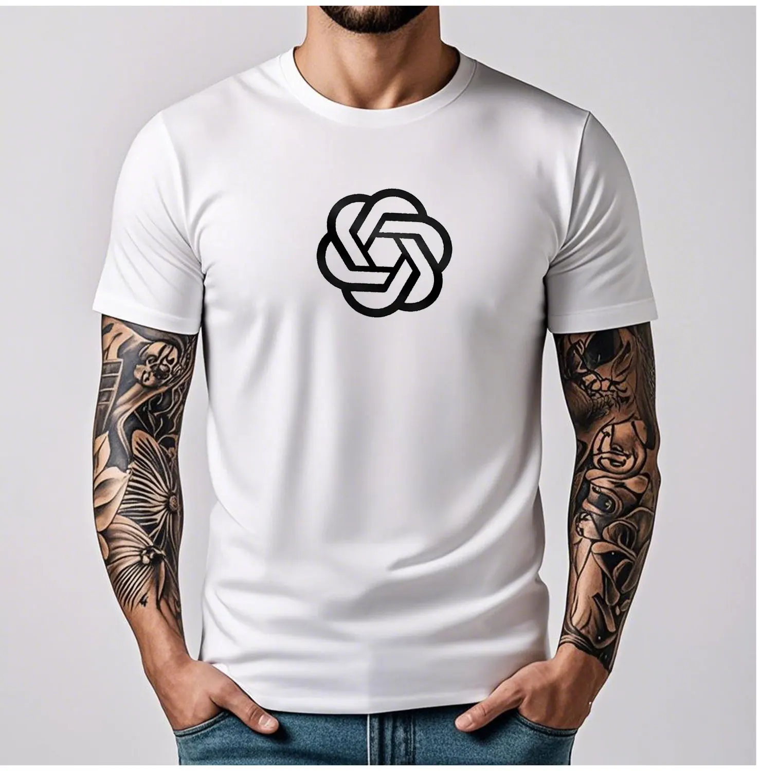 مضحك ChatGPT تي شيرت التكنولوجيا الترميز الفكاهة هدية لمطور مبرمج للجنسين مكتب كوميديا المهوس الملابس OpenAI مستوحاة التصميم