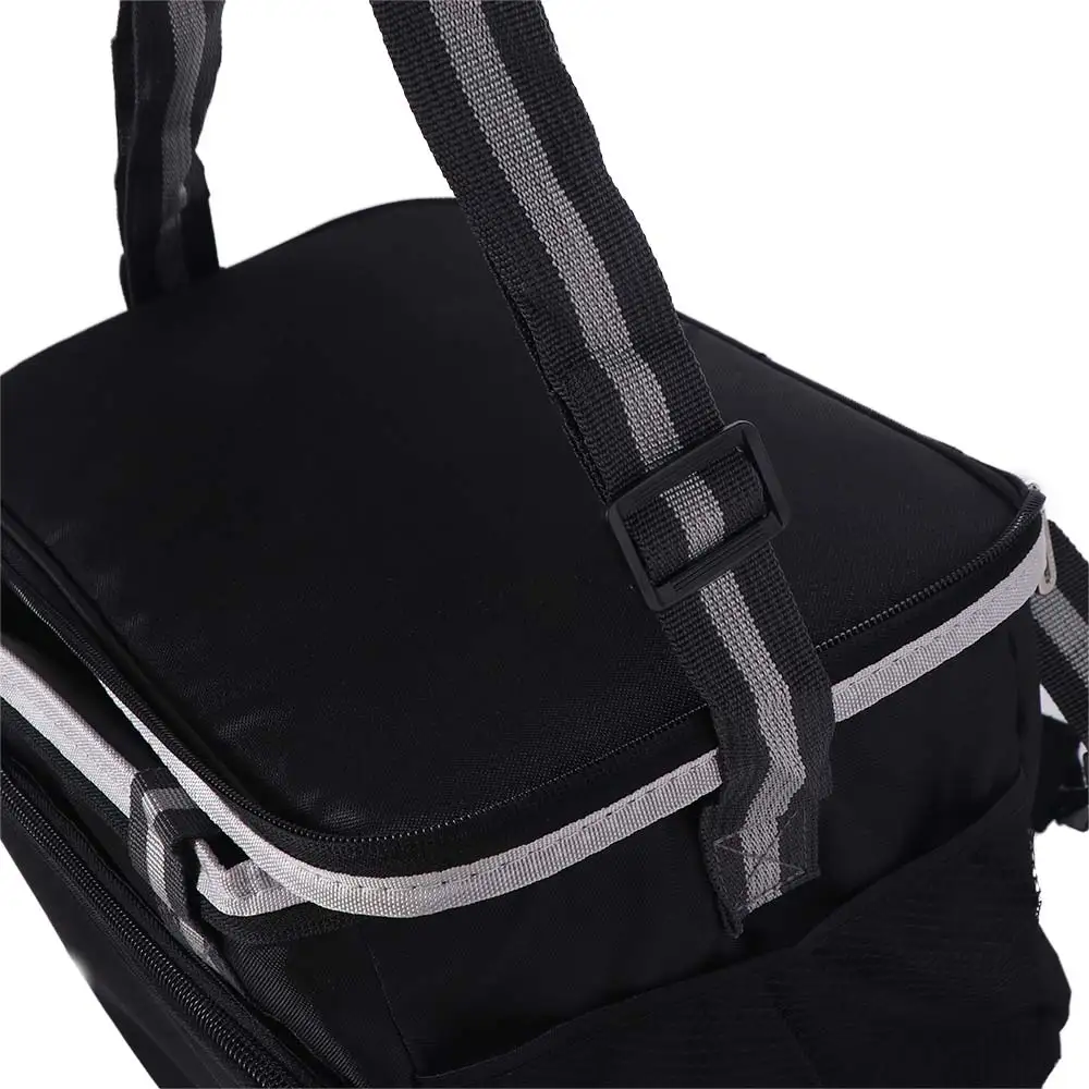 

Durable 15L Thermal Lunch Bag Oxford Cloth Thickened Insulated Cooler Bag Waterproof Large Capacity Cooler Lunch Box for Office