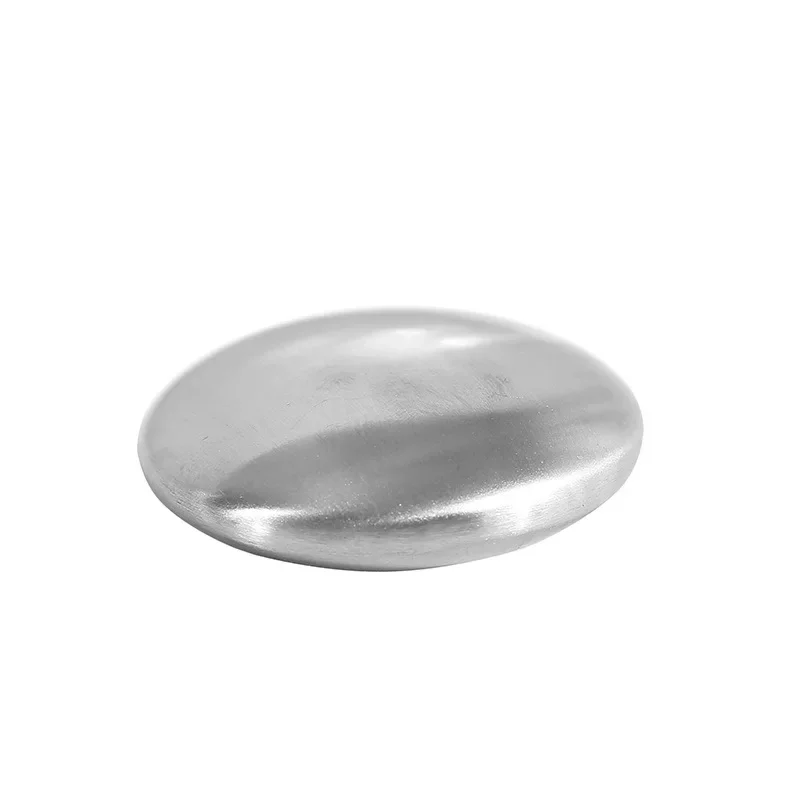 Circular Metal Deodorizing Soap Elliptical Stainless Steel Soap Large Size Soap for Removing Fishy Smell and Odor