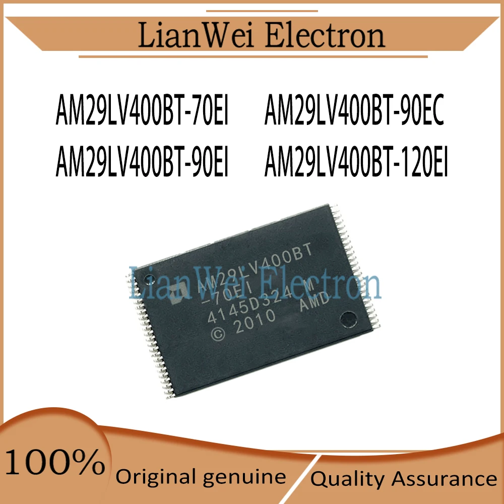 

AM29LV400BT AM29LV400 AM29LV400BT-70EI AM29LV400BT-90EC AM29LV400BT-90EI AM29LV400BT-120EI IC Chipset TSOP-48