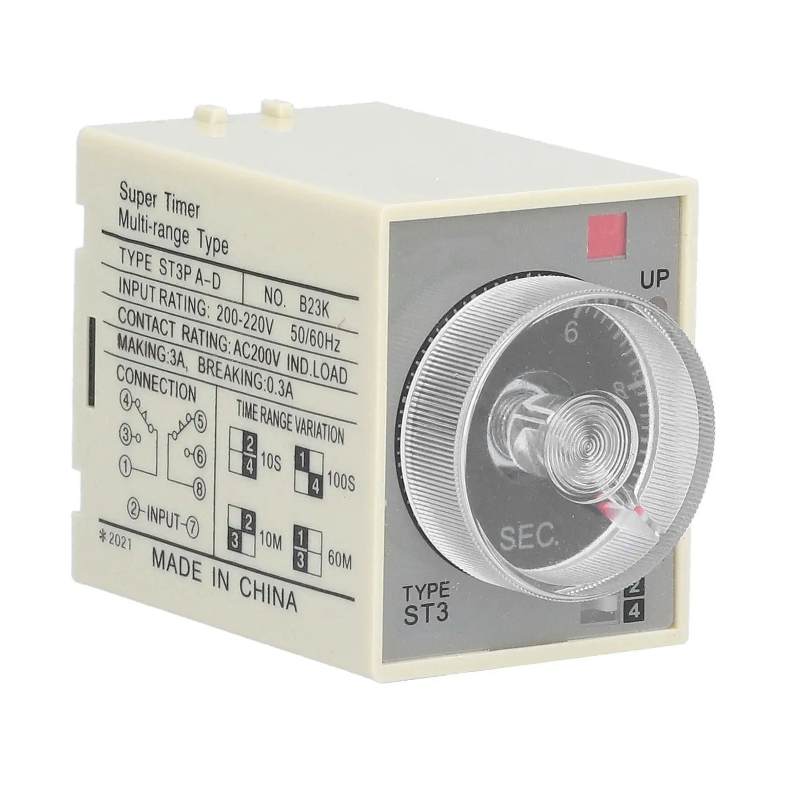 Adjustable Power On Delay Timer Relay Universal Replacement Accessory