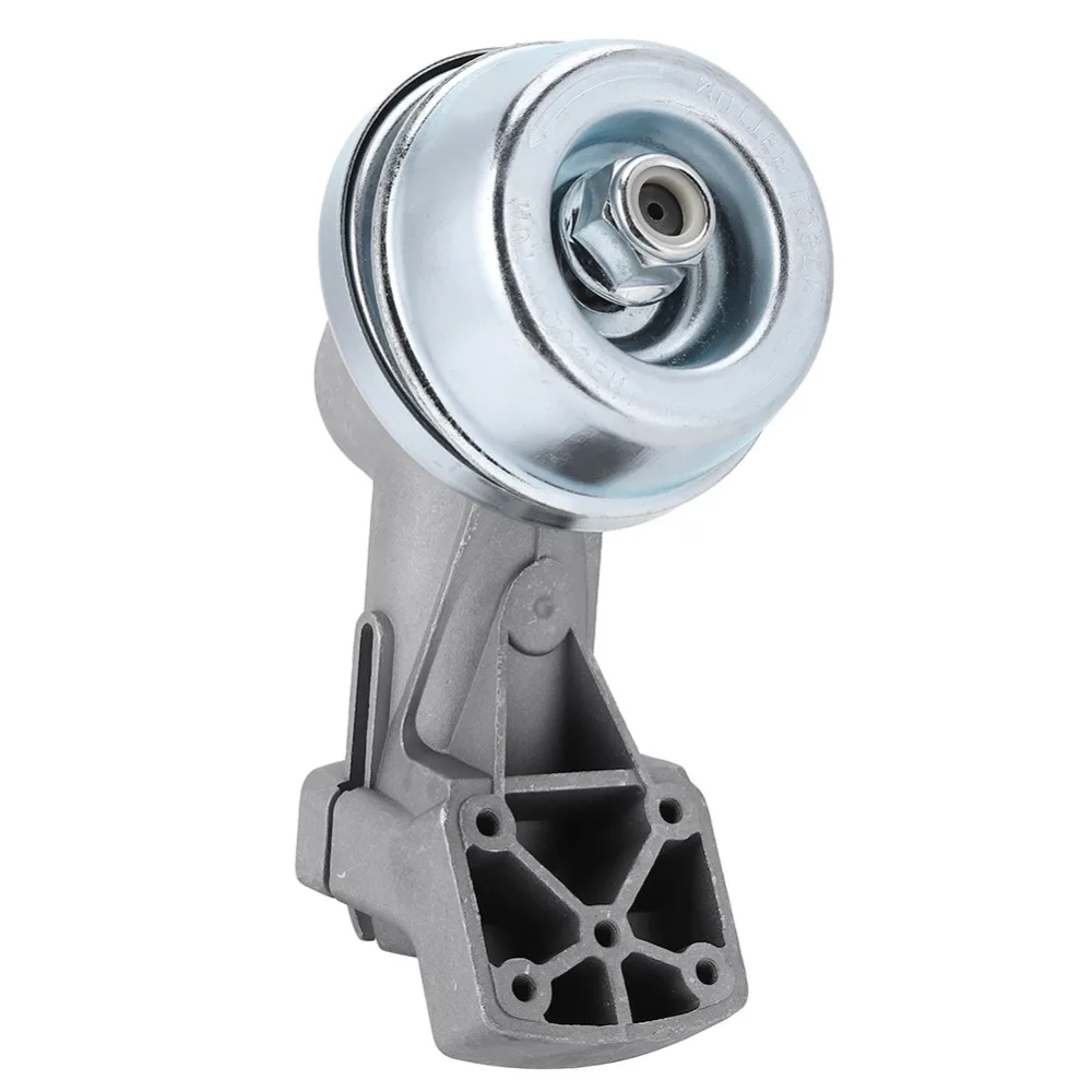 Zinc Alloy Gearbox Gear Head Silver Mounting Base Trimmer Gear Head Easy to Install for STIHL FS160 FS180 FS220 FS280 FS300