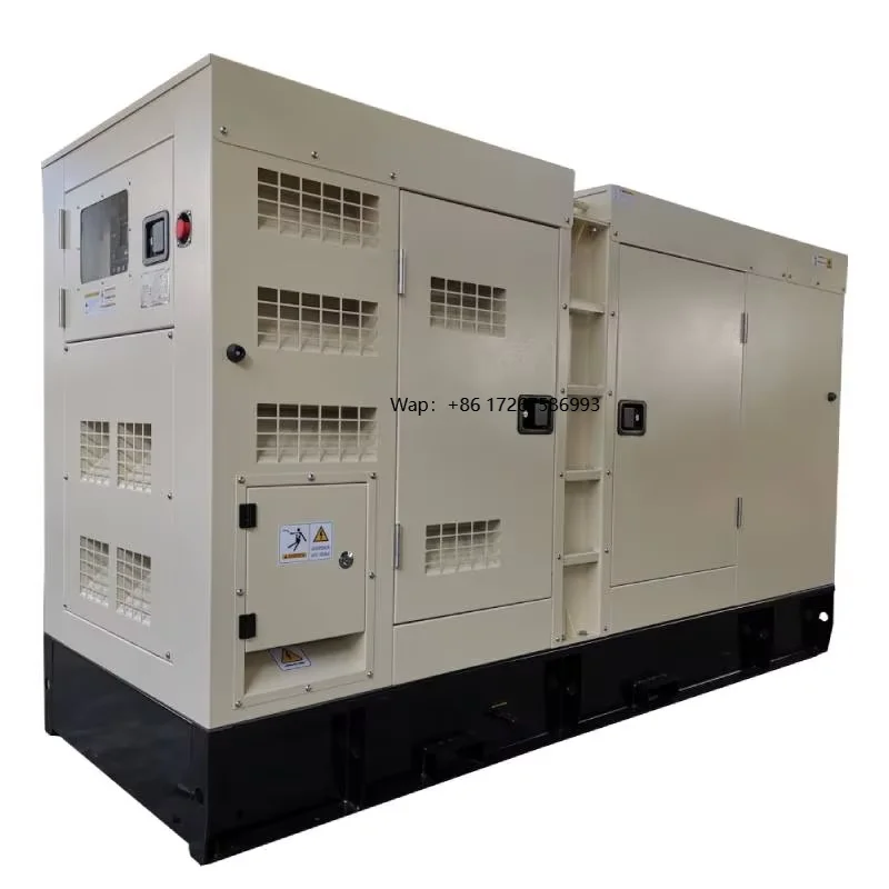 New 100kKVA Silent Generator Set 100KVA Alternator Remote Start System 50 Hz Frequency