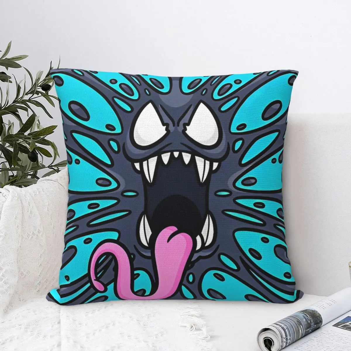 Rising Spider Venom Symbiote Antihero Pillowcase Polyester Cushion Cover Gift Pillow Case Cover Home Square 40*40cm