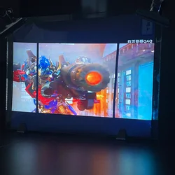 Office And Restaurant Demonstration Of the Front Projector Film Adhesive Anti- light Holographic Projection Film 1.52*0.5m