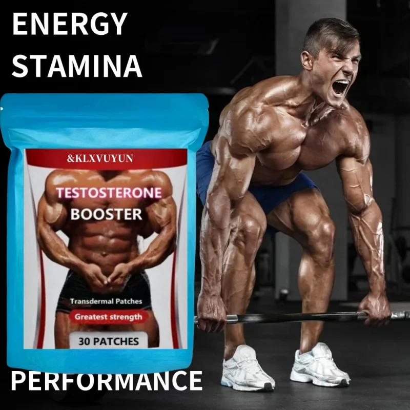

Testosterone Booster Transdermal Patches For Men, Maca Root, Saw Palmetto