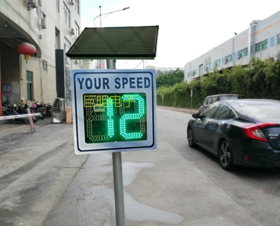 Factory Direct Traffic Display Signs Solar Radar Speed Limit Signs Led Speed Board