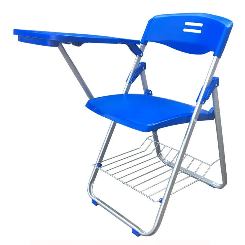 Wholesale student chair with armrest Low Price Training Room Use Student Training Chair With Writing Pad