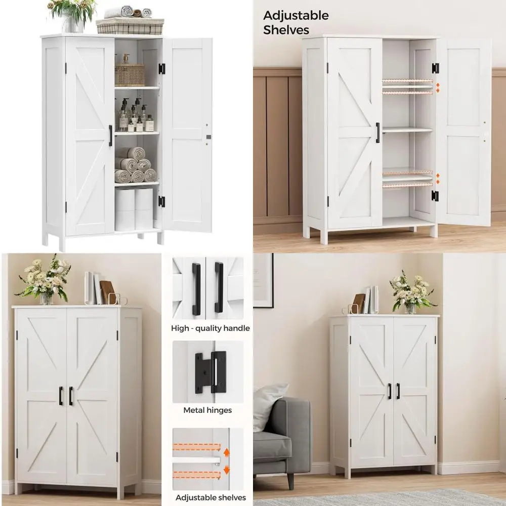 White Barn Door Fre… - image