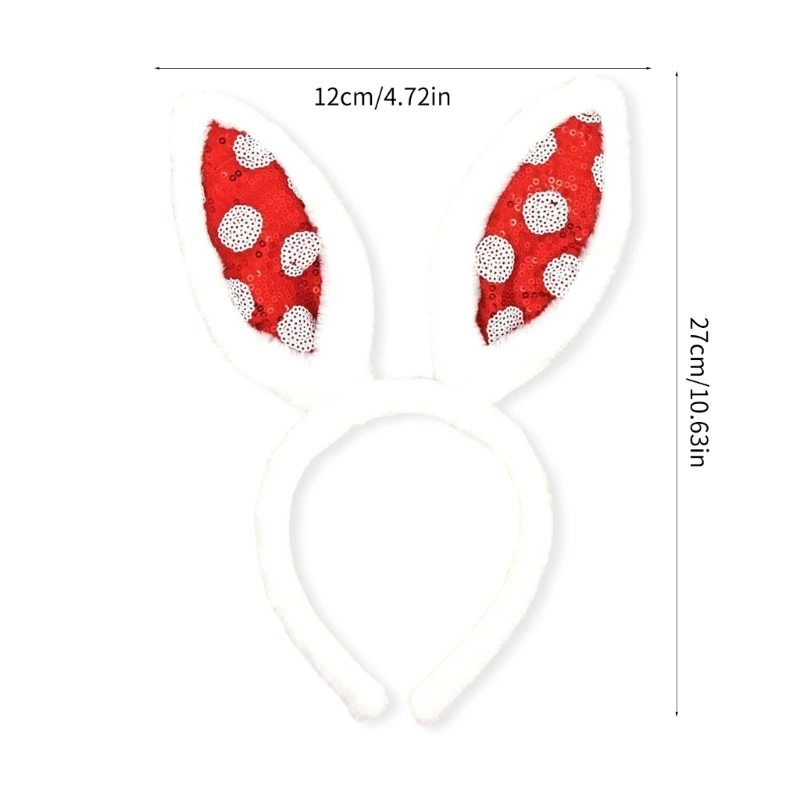 Pasen pluche konijnen oren hoofdenbanden zacht dieren oor haarband voor vrouwen meisjes konijn oren voor kostuum Halloween elke