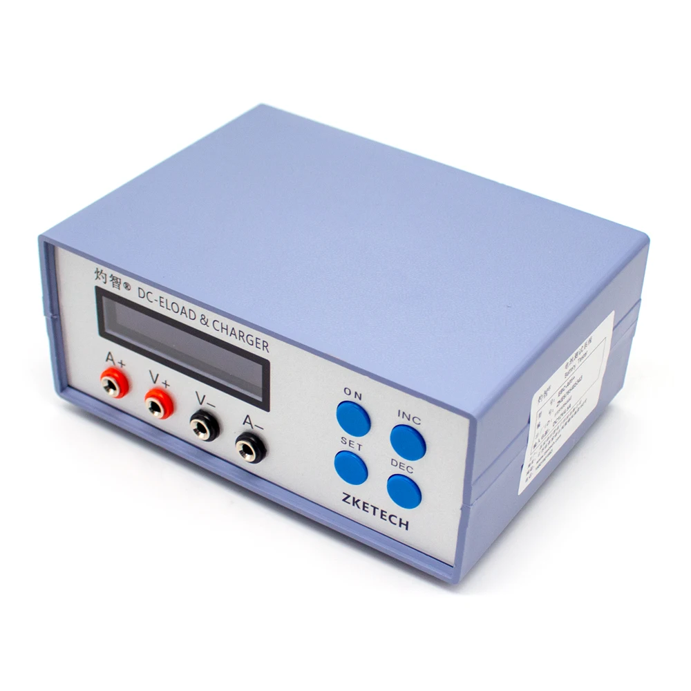 Testador de capacidade da bateria portátil power bank tester desempenho potência testador carga eletrônica carregador EBC-A05 + y