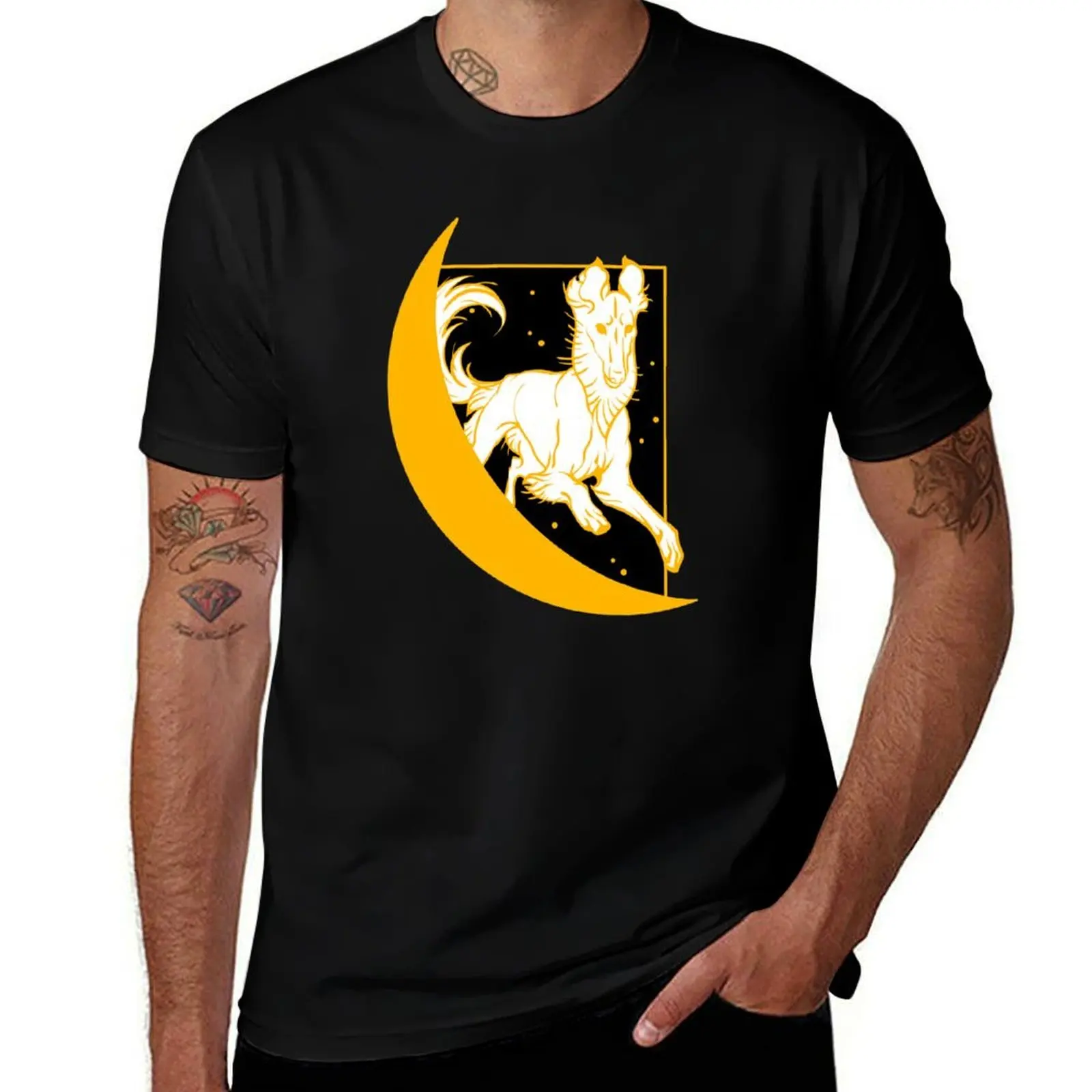 And the Silken Jumped Over the Moon... T-Shirt Casual Loose Daily Wear T-Shirt