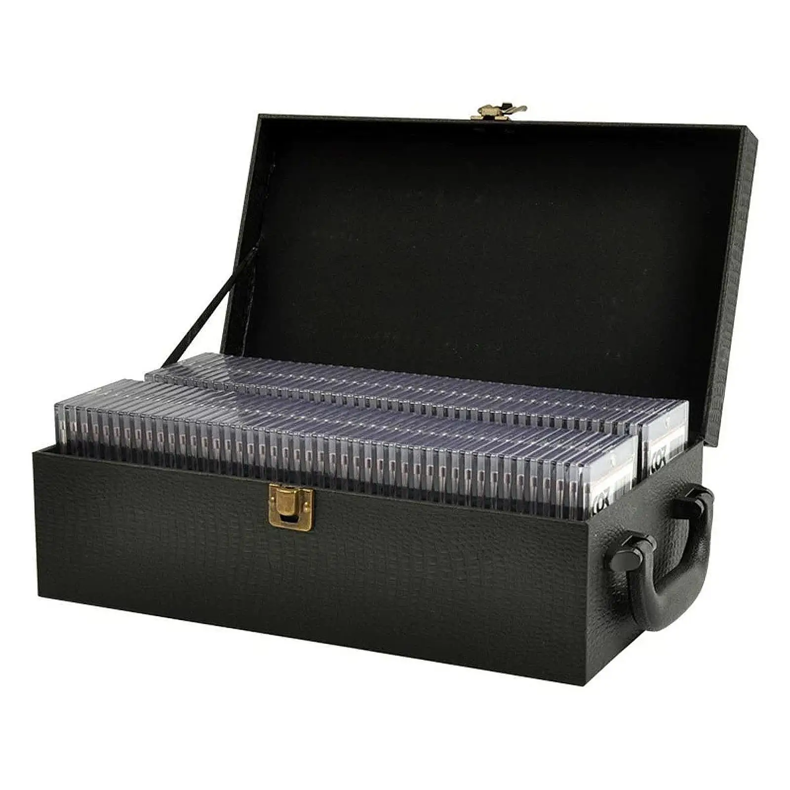 

Card Storage Case with Secure Clasp Universal Compatibility Portable Holder for Game Collection Cards and Organizer