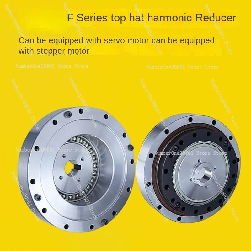 

20 Harmonic Reducer 0 Back Clearance with 200W57 Stepper Motor 400w60 Servo Motor Top Gear Reducer 25