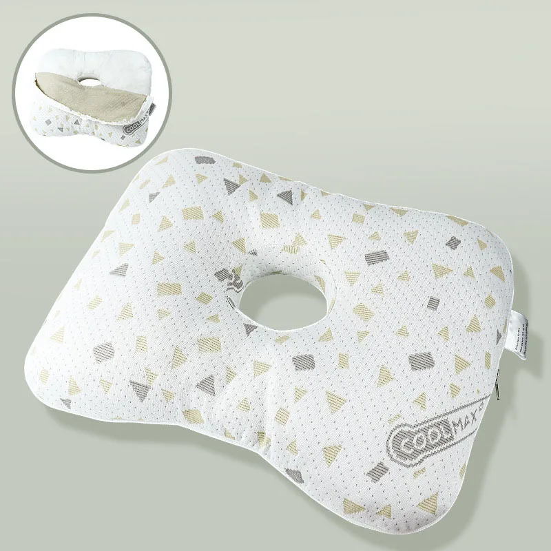 Ice Cooling Single Hole Summer Earring Pillow Detachable Double-Layer Sleeping Pillow Multifunctional Cushion for Neck Support