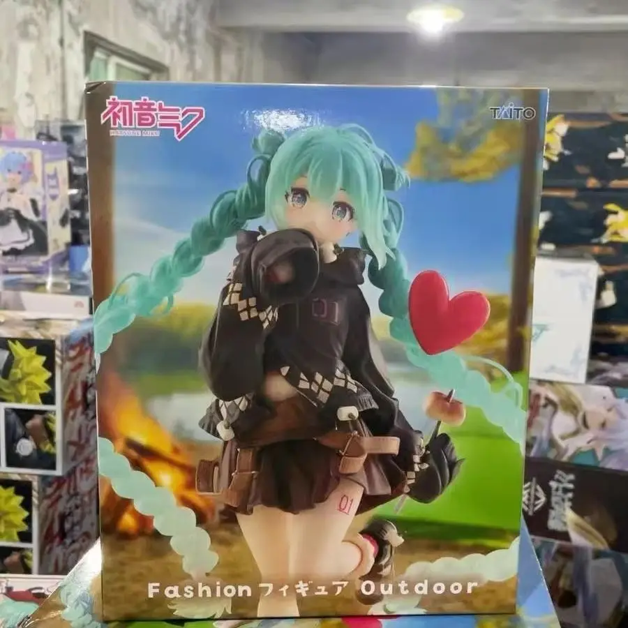 in-stock-original-taito-hatsune-miku-outdoor-ver-pvc-18cm-anime-character-collectible-display-toy-collection-decoration-toys